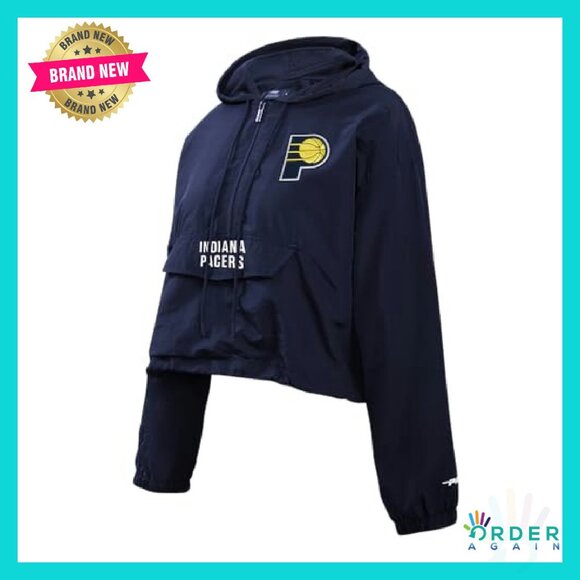 NBA Classic Wind Jacket Retro Sportswear Chic Lightweight 1/2 Zip Urban Fashion - Picture 4 of 8